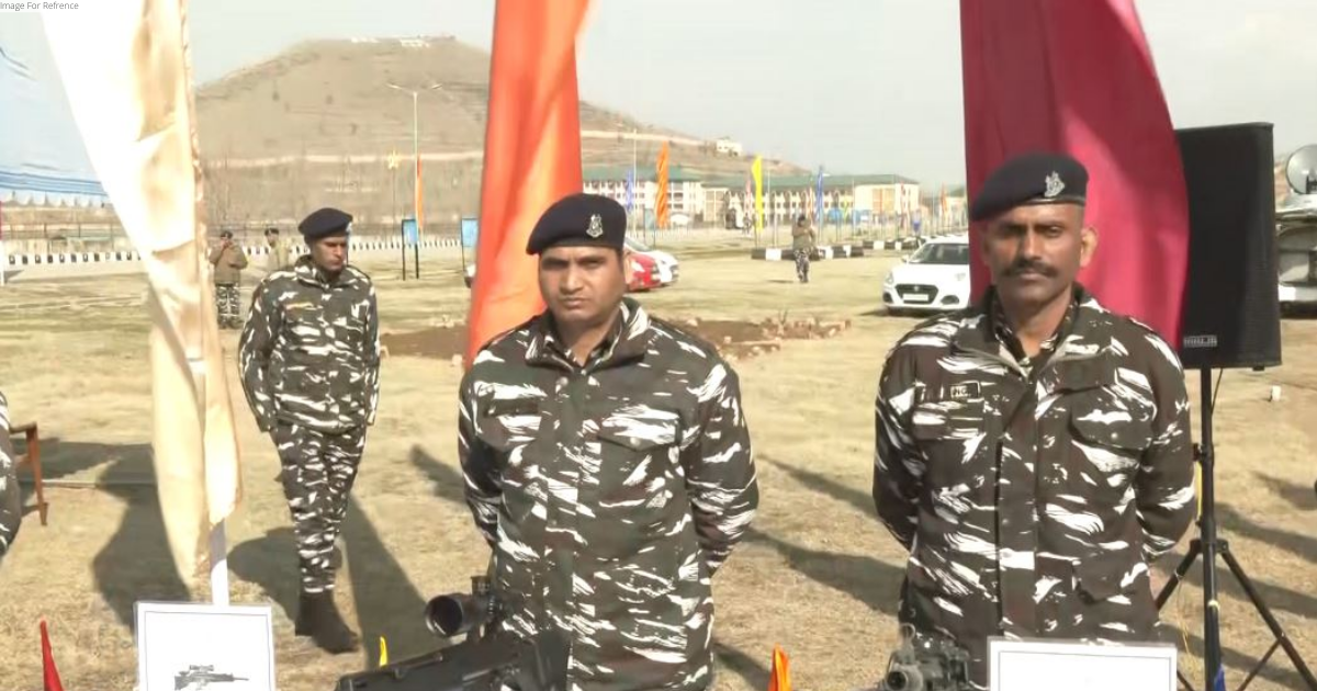 CRPF displays latest arms, ammunition on anniversary of Pulwama terror attack